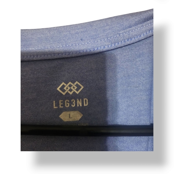 Blue V-Neck Women's Top - Picture 3 of 3